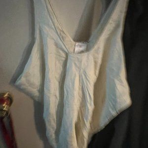 Silk Sleeveless Tank Top